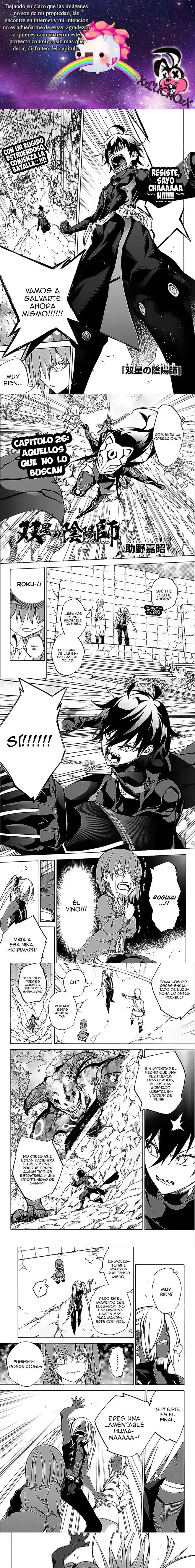 Página 1 — Sousei no Onmyouji Capítulo 26