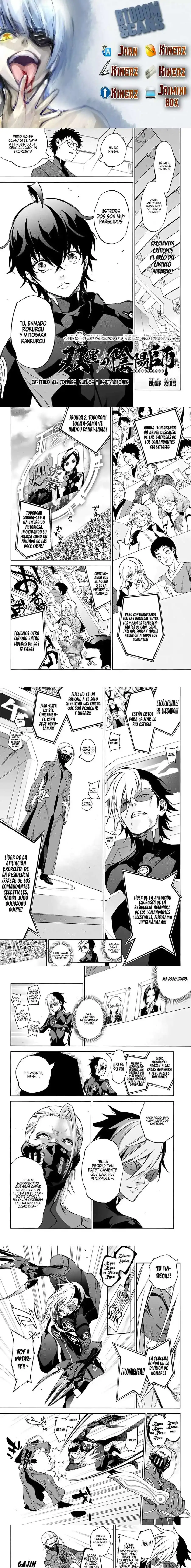 Página 1 — Sousei no Onmyouji Capítulo 43