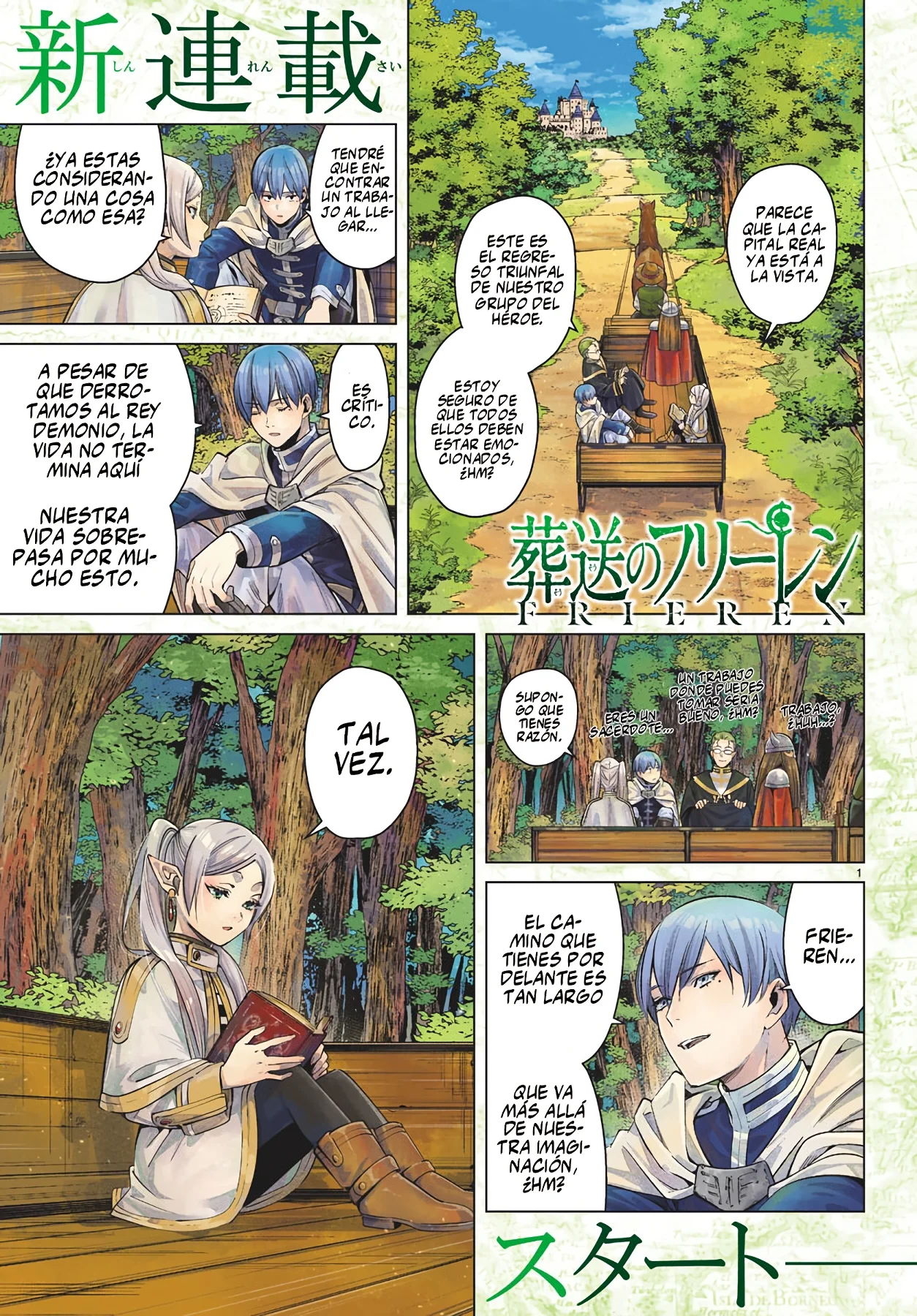 Página 3 — Sousou no Frieren Capítulo 1