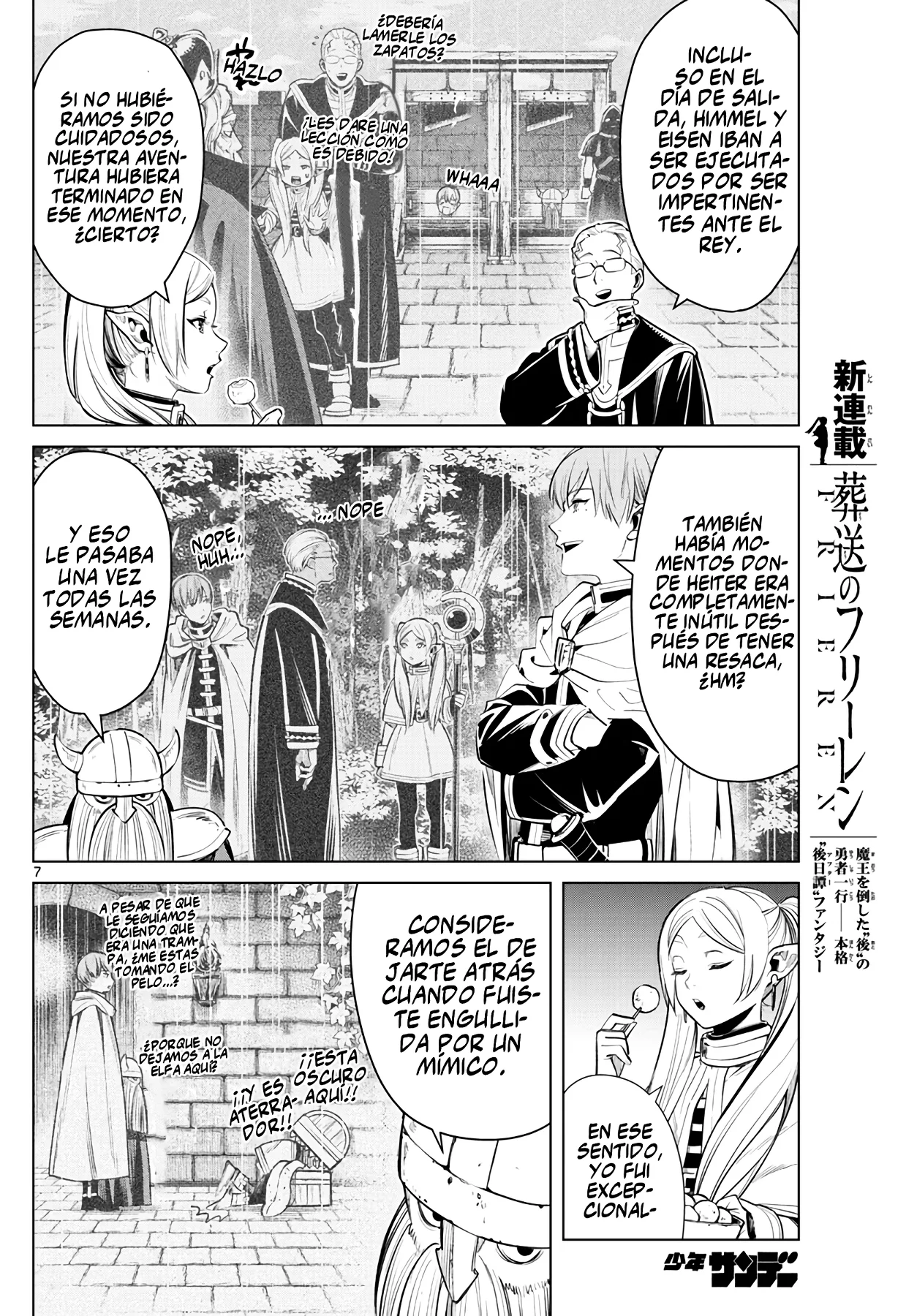 Página 8 — Sousou no Frieren Capítulo 1