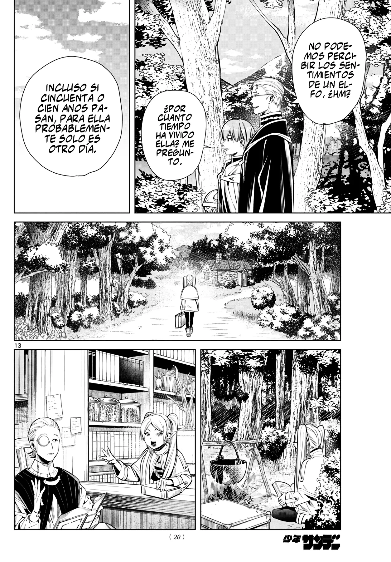 Página 14 — Sousou no Frieren Capítulo 1