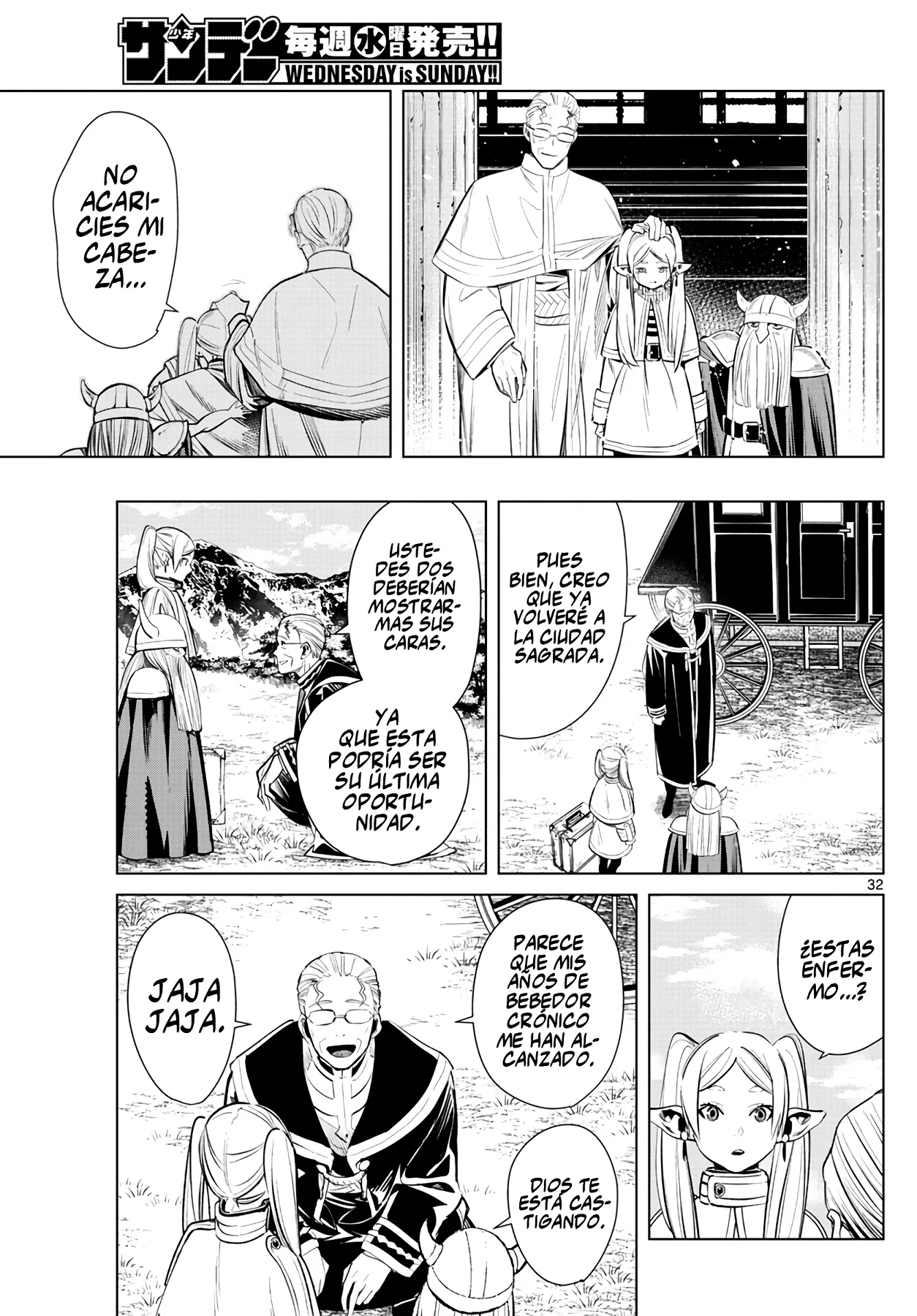 Página 32 — Sousou no Frieren Capítulo 1