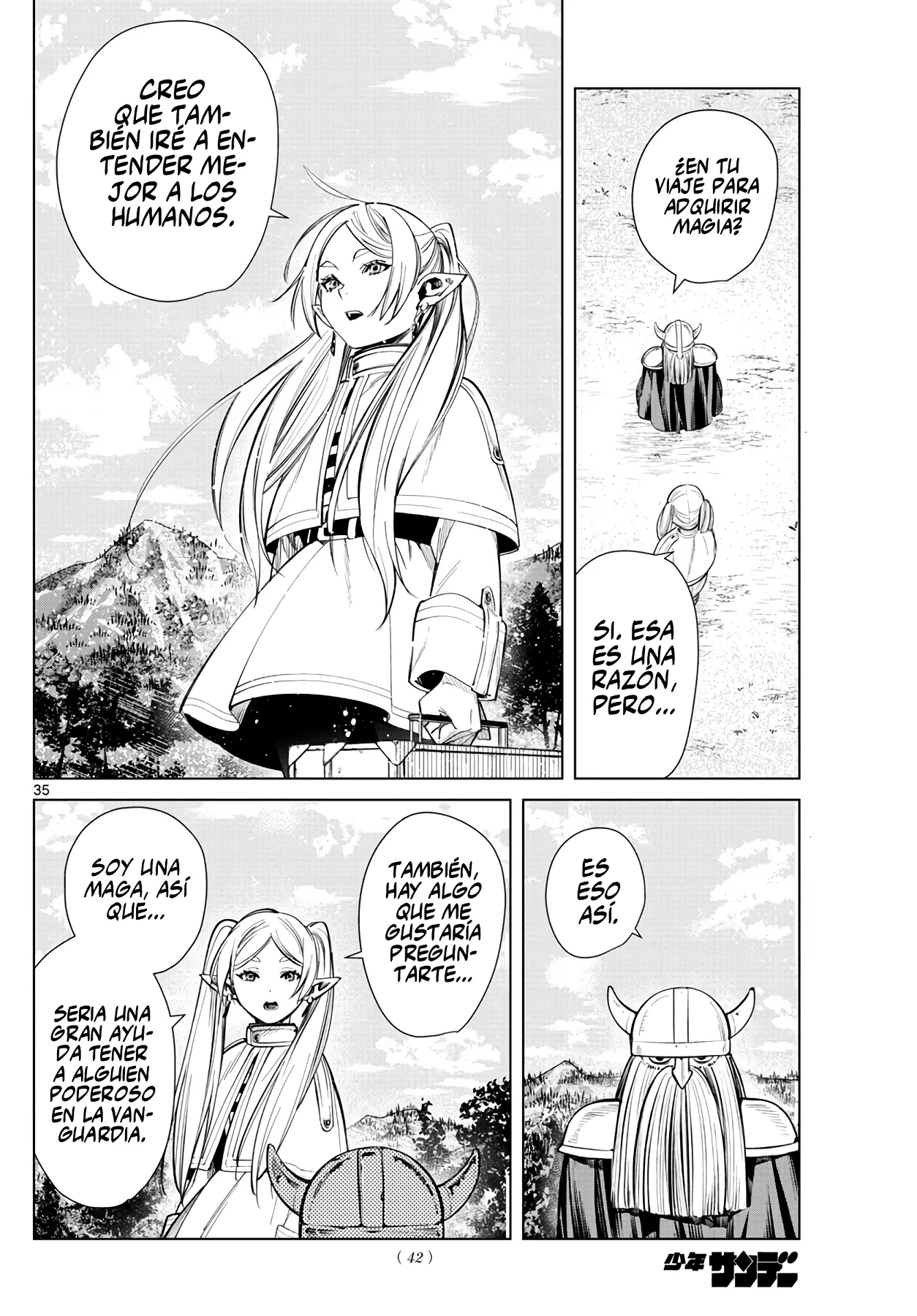 Página 35 — Sousou no Frieren Capítulo 1