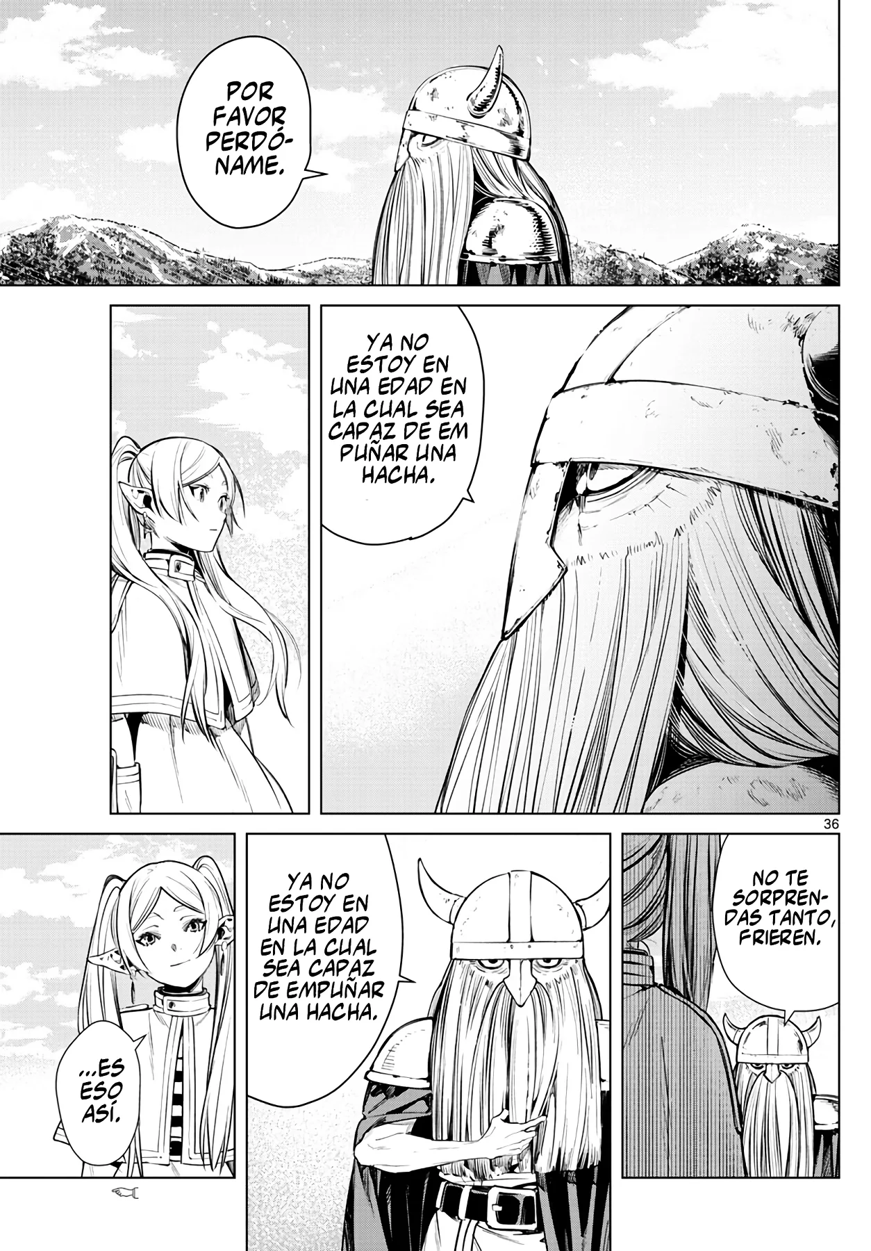 Página 36 — Sousou no Frieren Capítulo 1