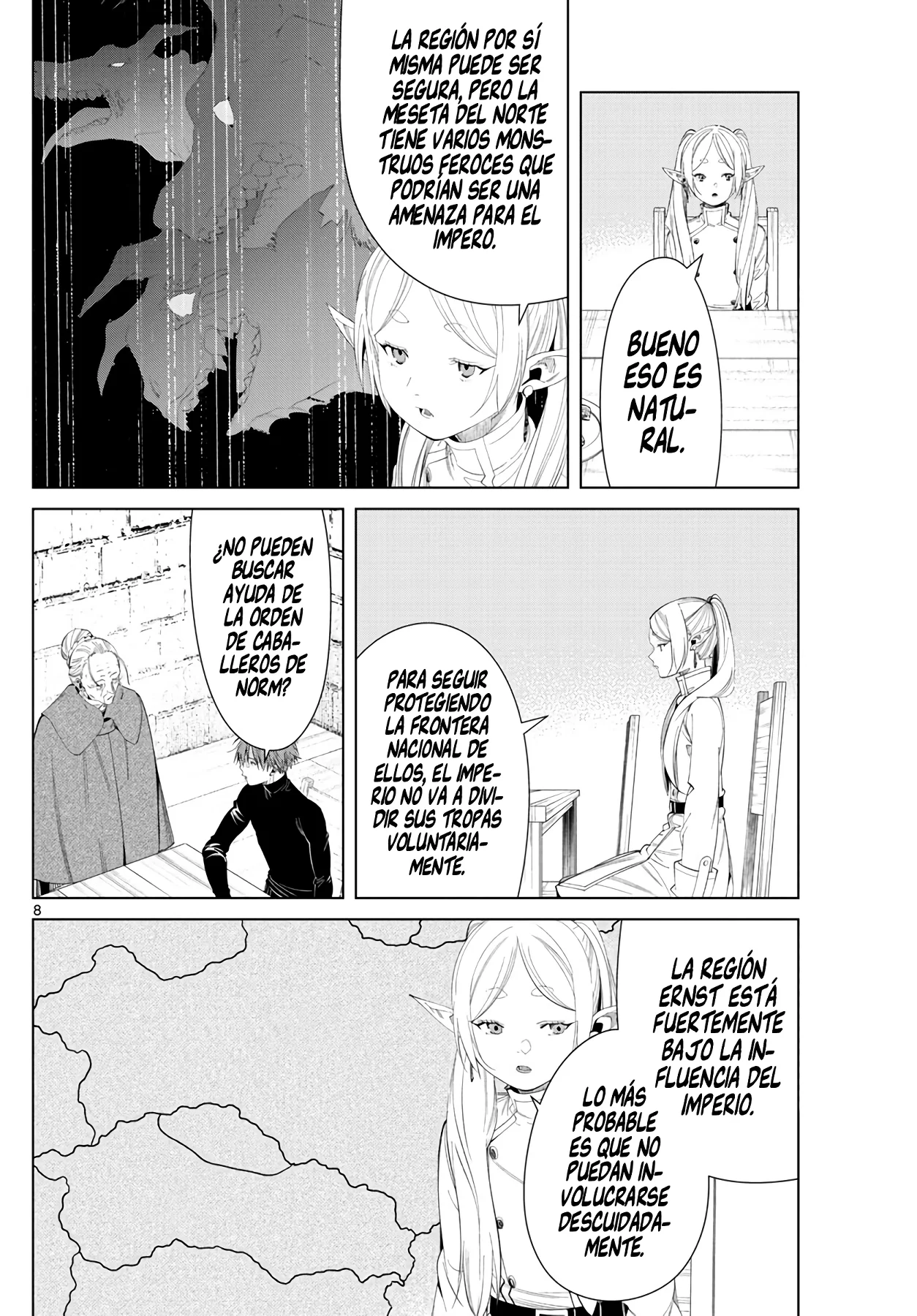 Página 9 — Sousou no Frieren Capítulo 105