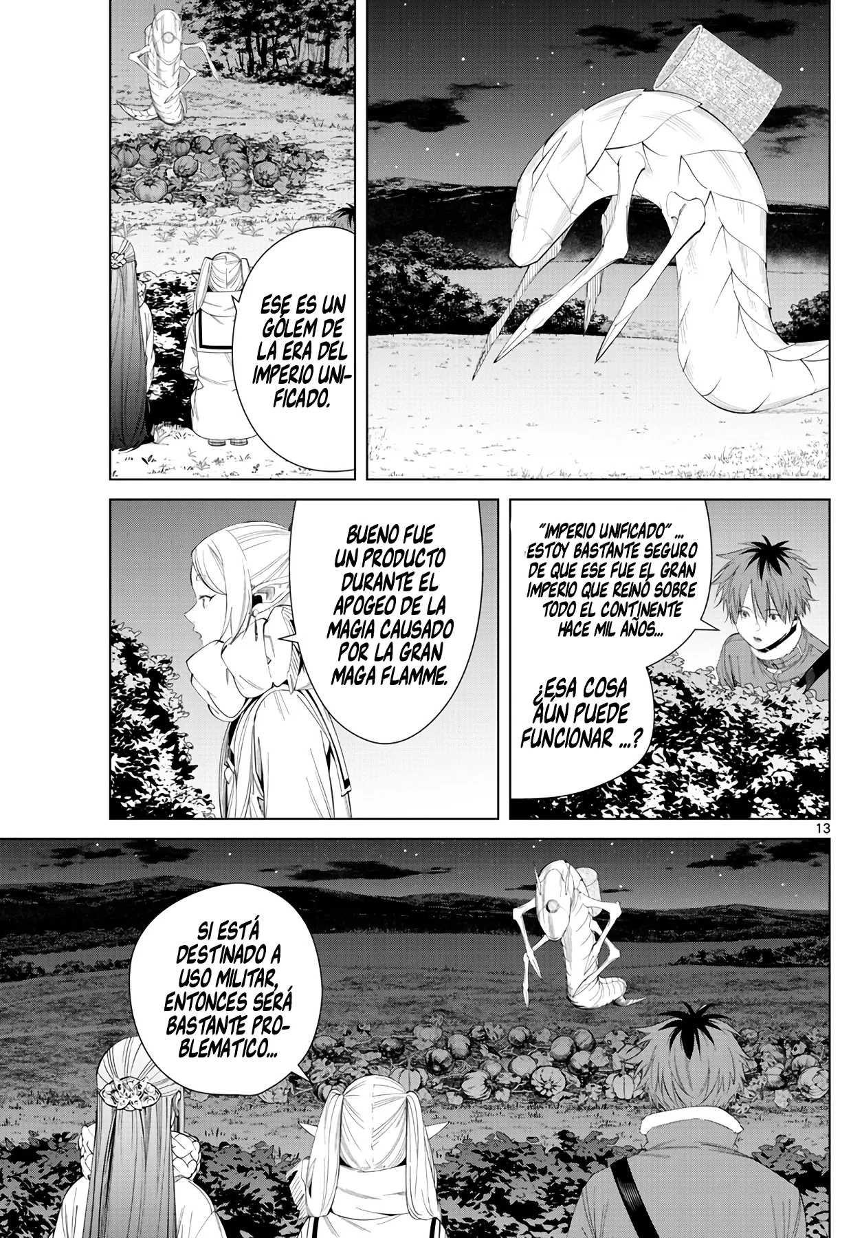 Página 14 — Sousou no Frieren Capítulo 105