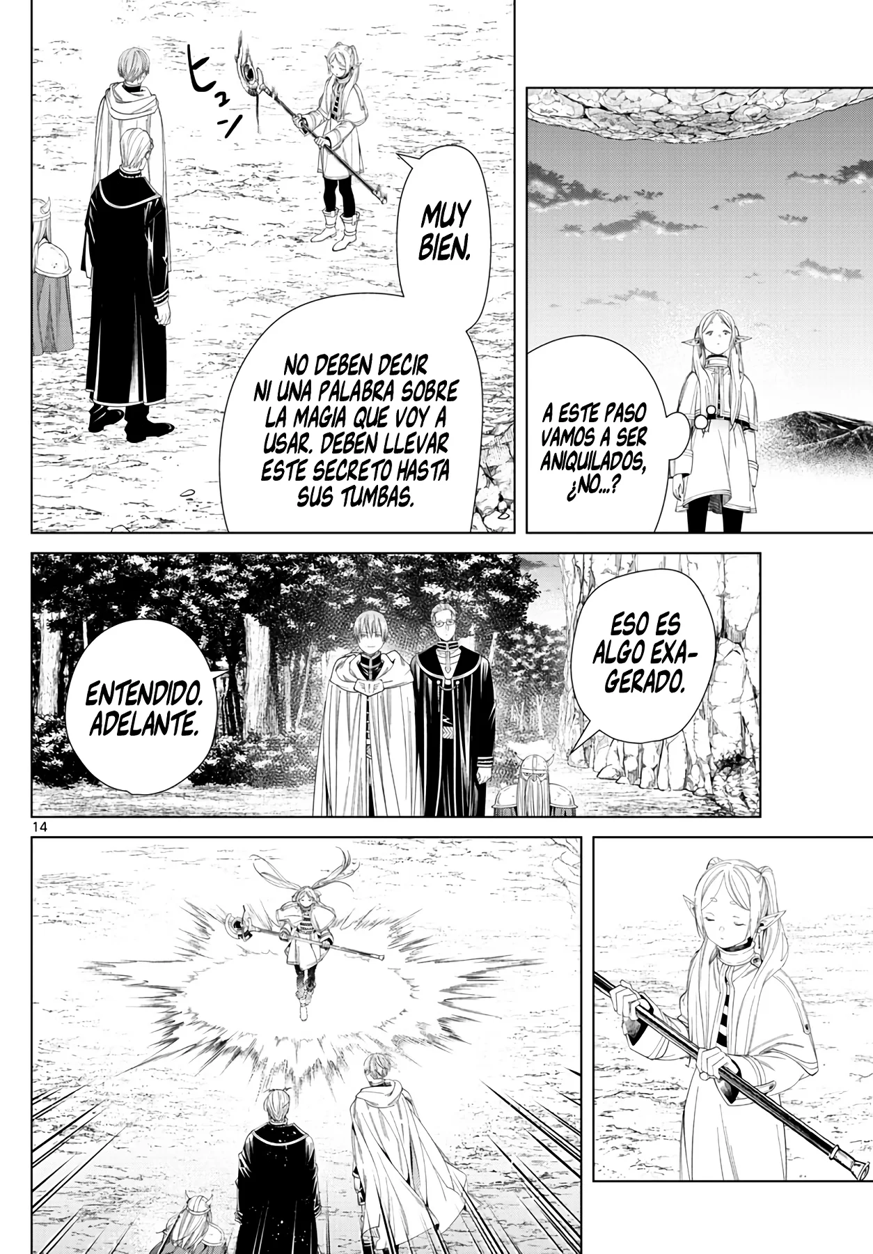 Página 14 — Sousou no Frieren Capítulo 109