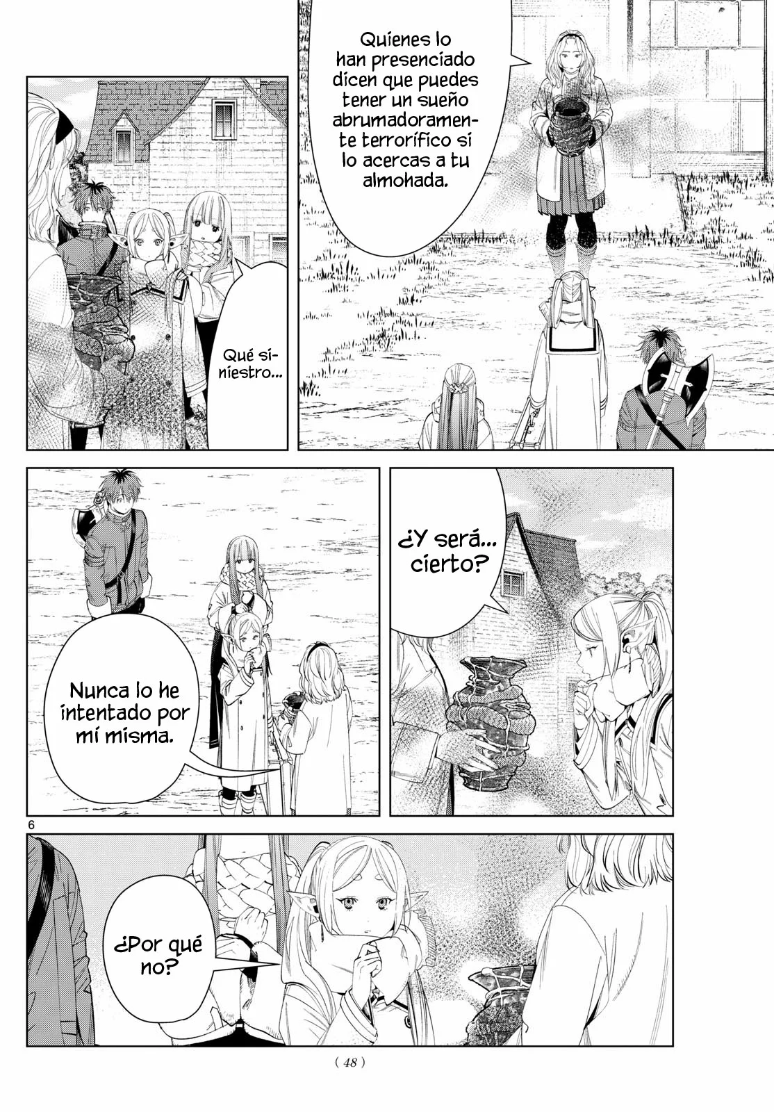 Página 8 — Sousou no Frieren Capítulo 121