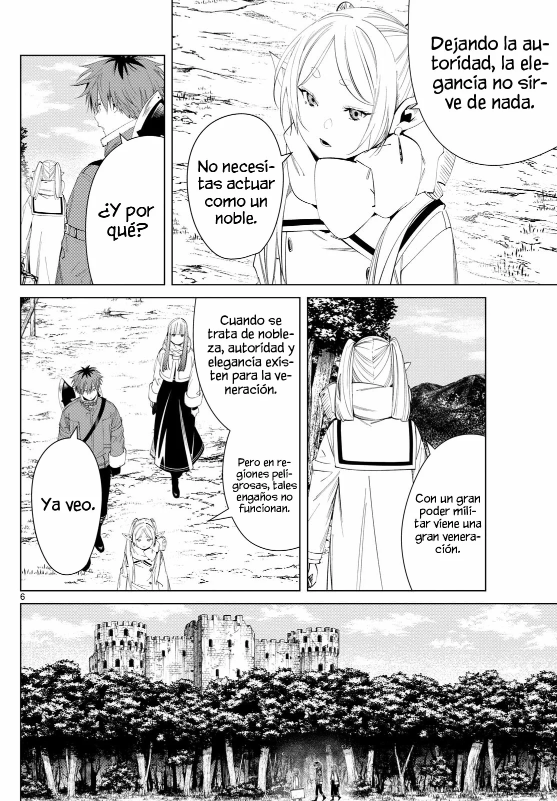 Página 8 — Sousou no Frieren Capítulo 122