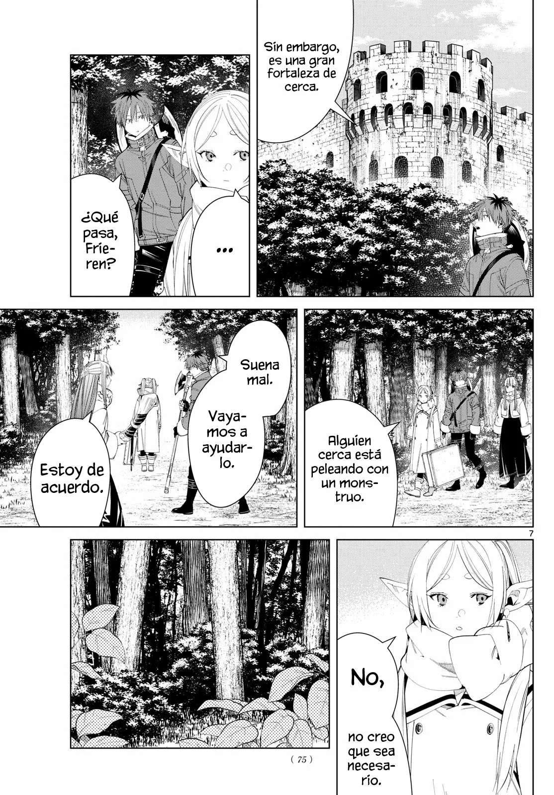Página 9 — Sousou no Frieren Capítulo 122