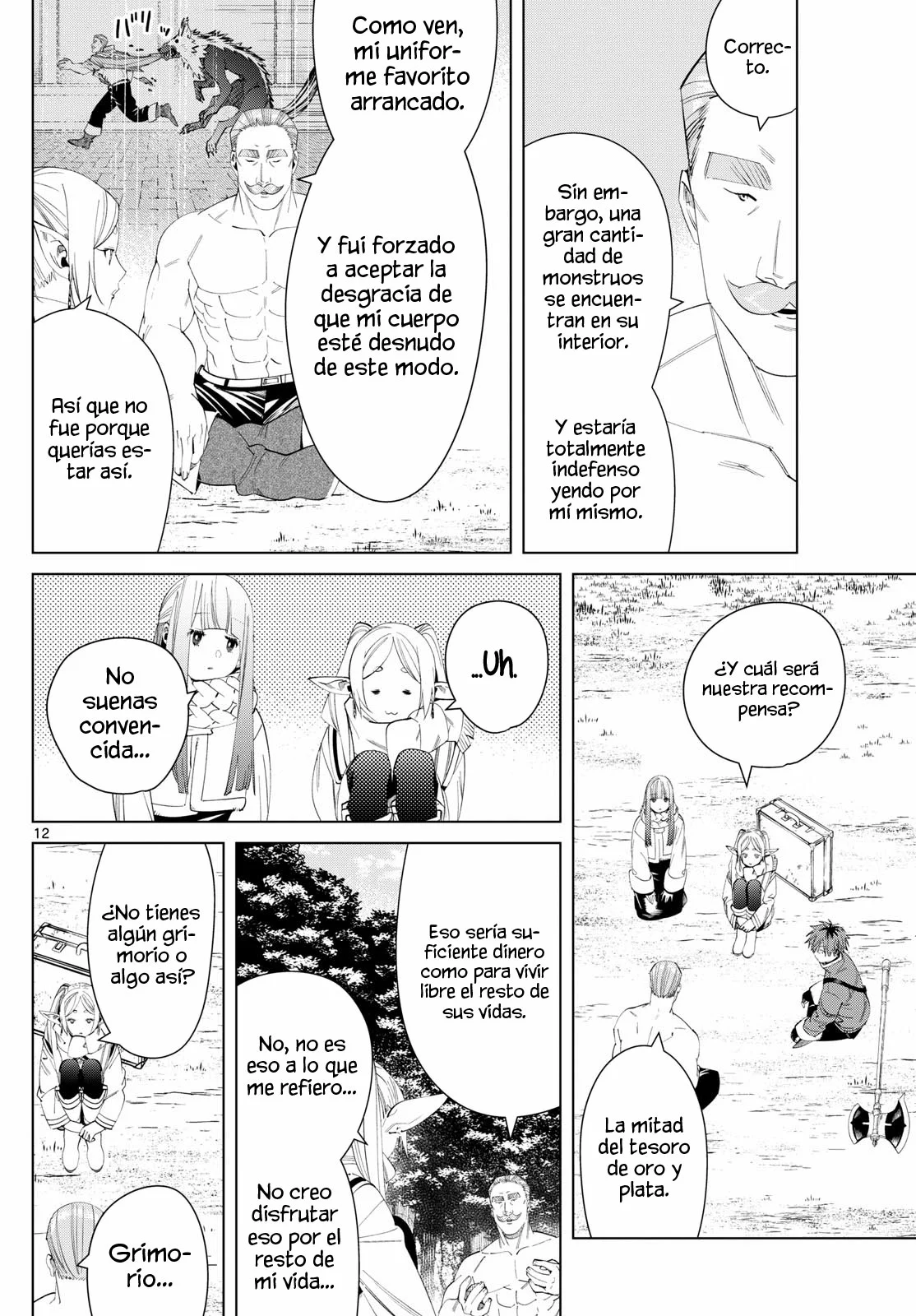 Página 14 — Sousou no Frieren Capítulo 122