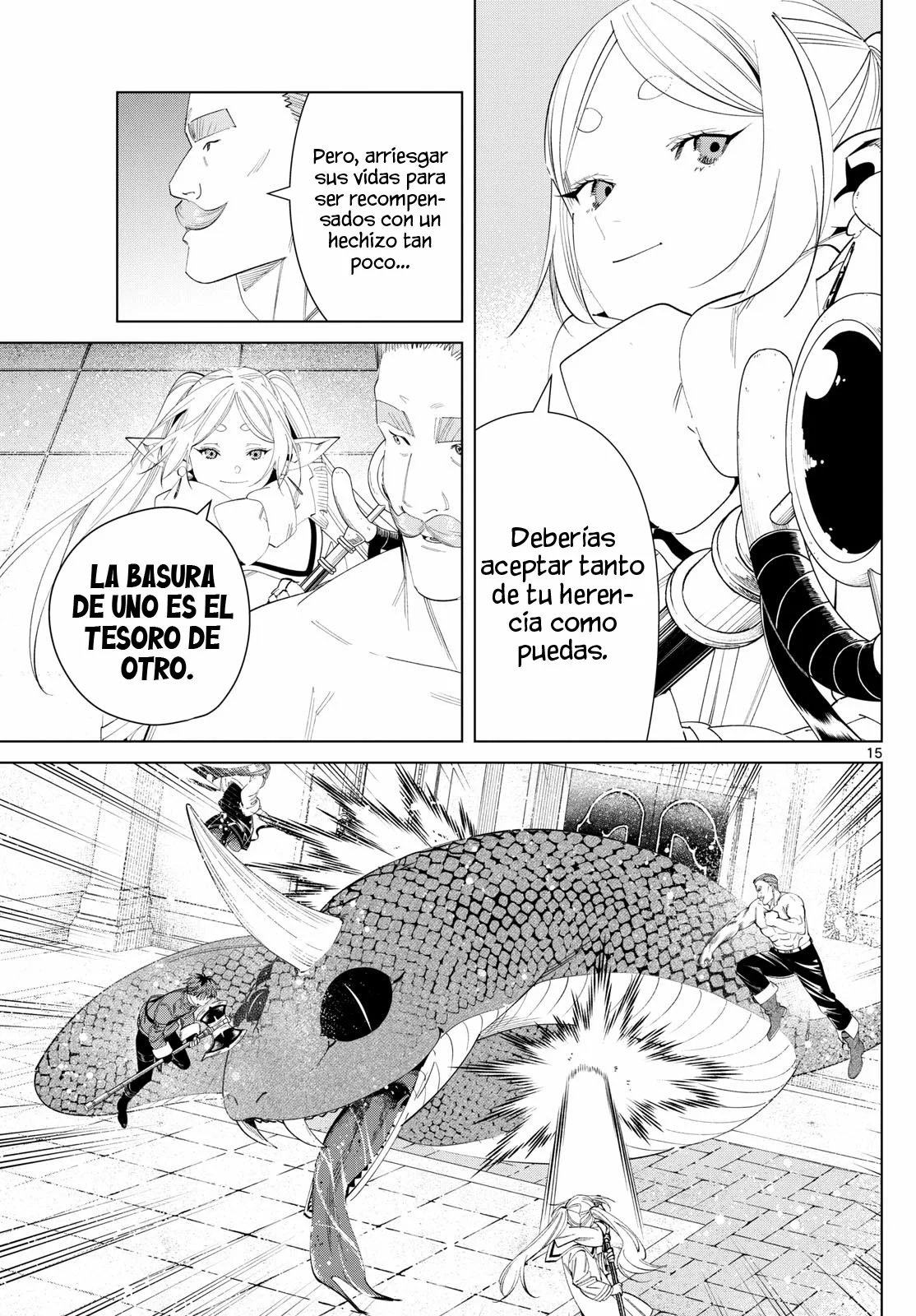 Página 17 — Sousou no Frieren Capítulo 122