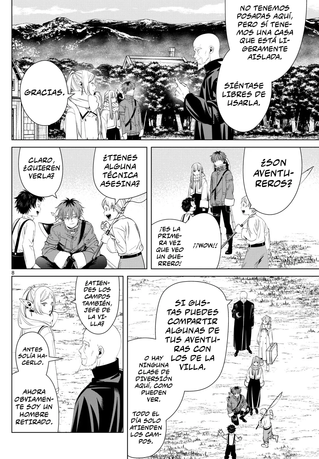 Página 10 — Sousou no Frieren Capítulo 124