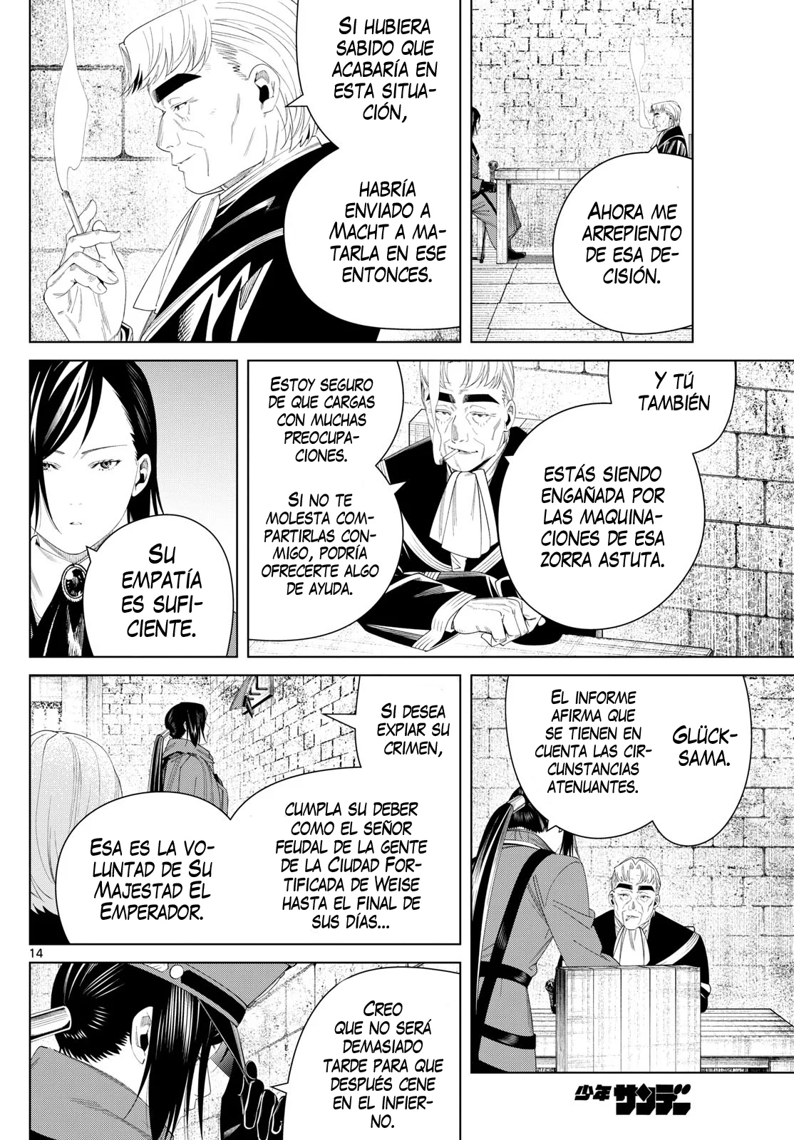 Página 16 — Sousou no Frieren Capítulo 130