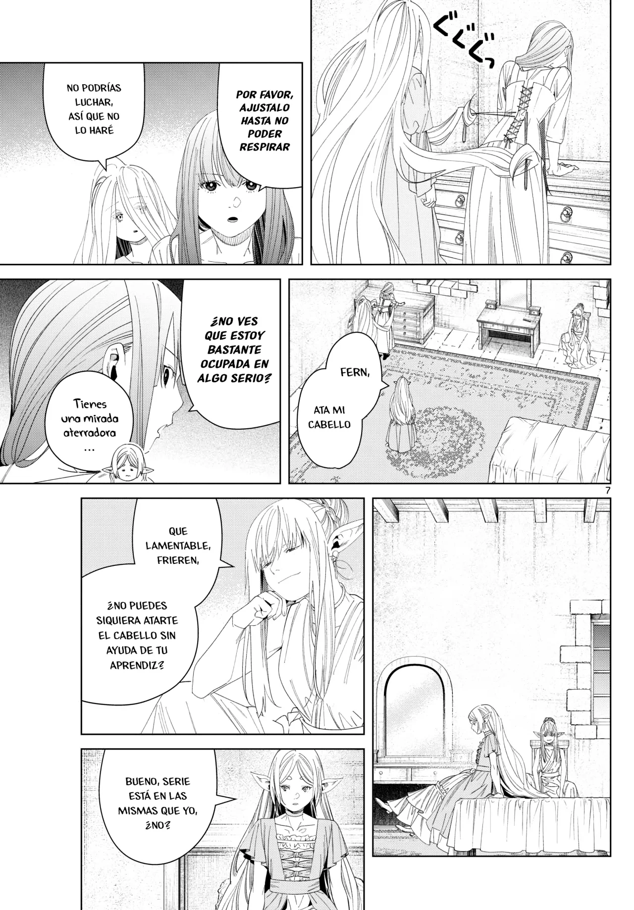 Página 8 — Sousou no Frieren Capítulo 140