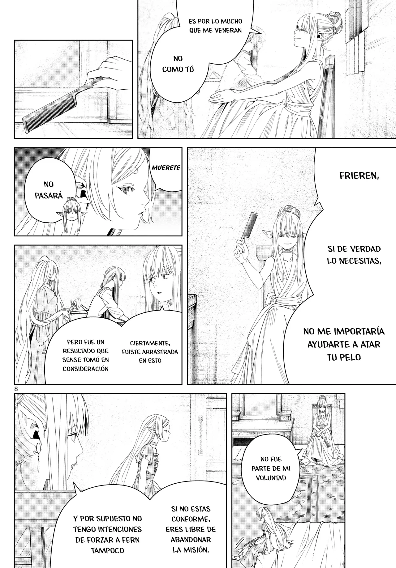 Página 9 — Sousou no Frieren Capítulo 140