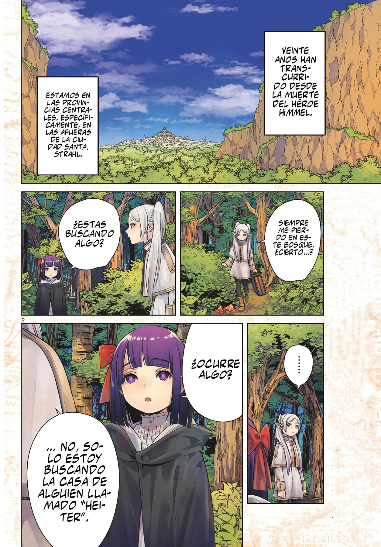 Página 4 — Sousou no Frieren Capítulo 2