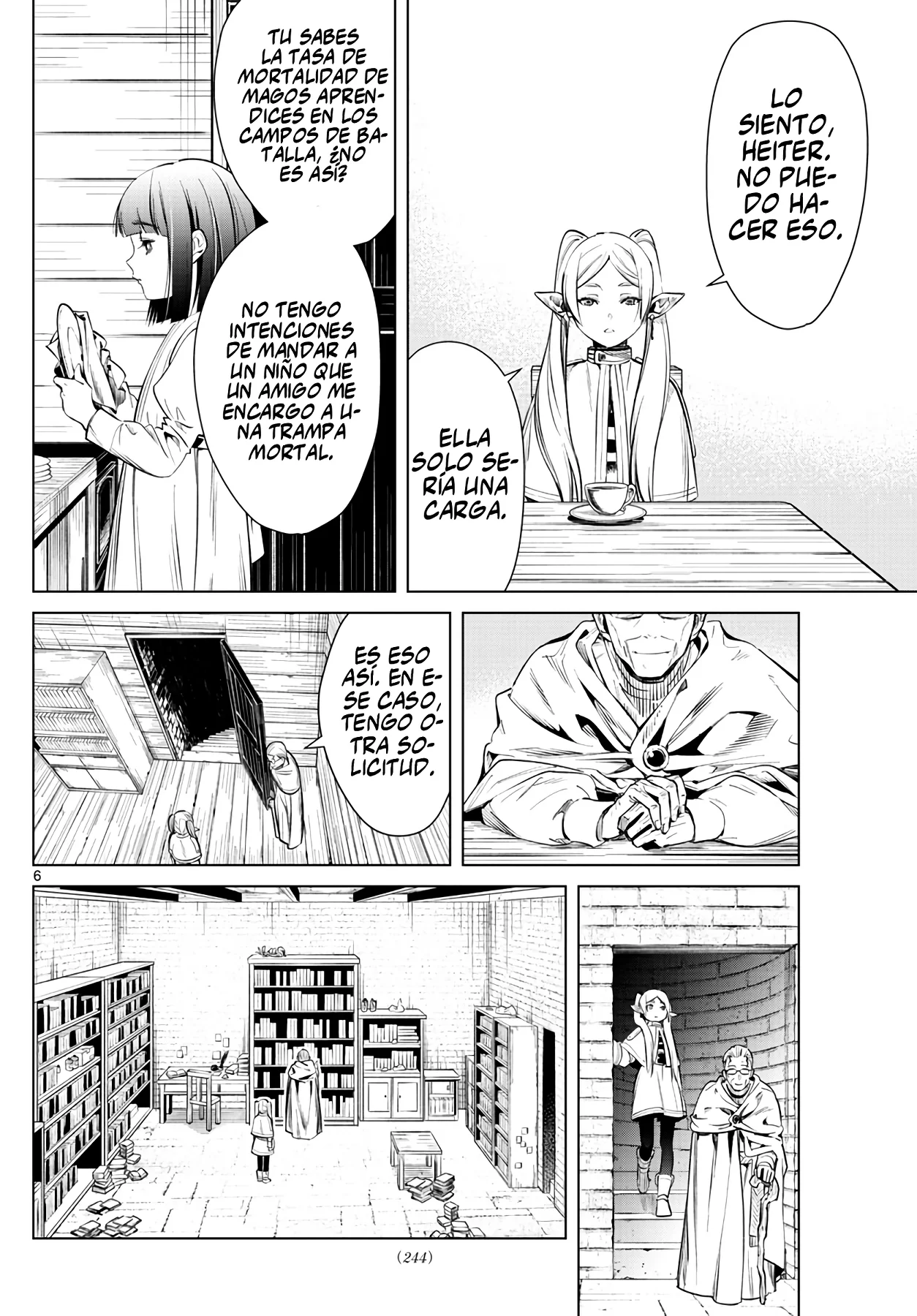 Página 8 — Sousou no Frieren Capítulo 2