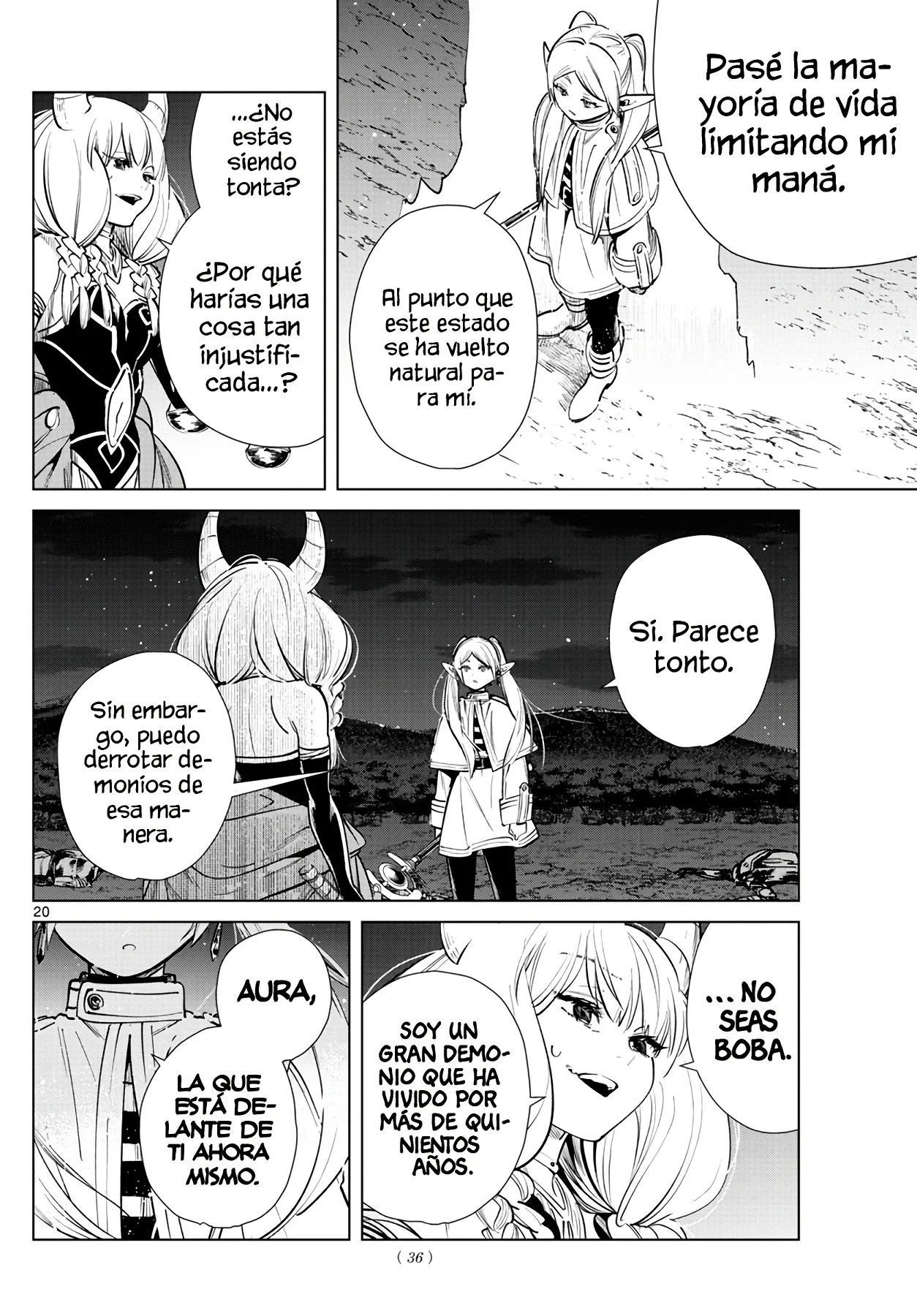 Página 20 — Sousou no Frieren Capítulo 22