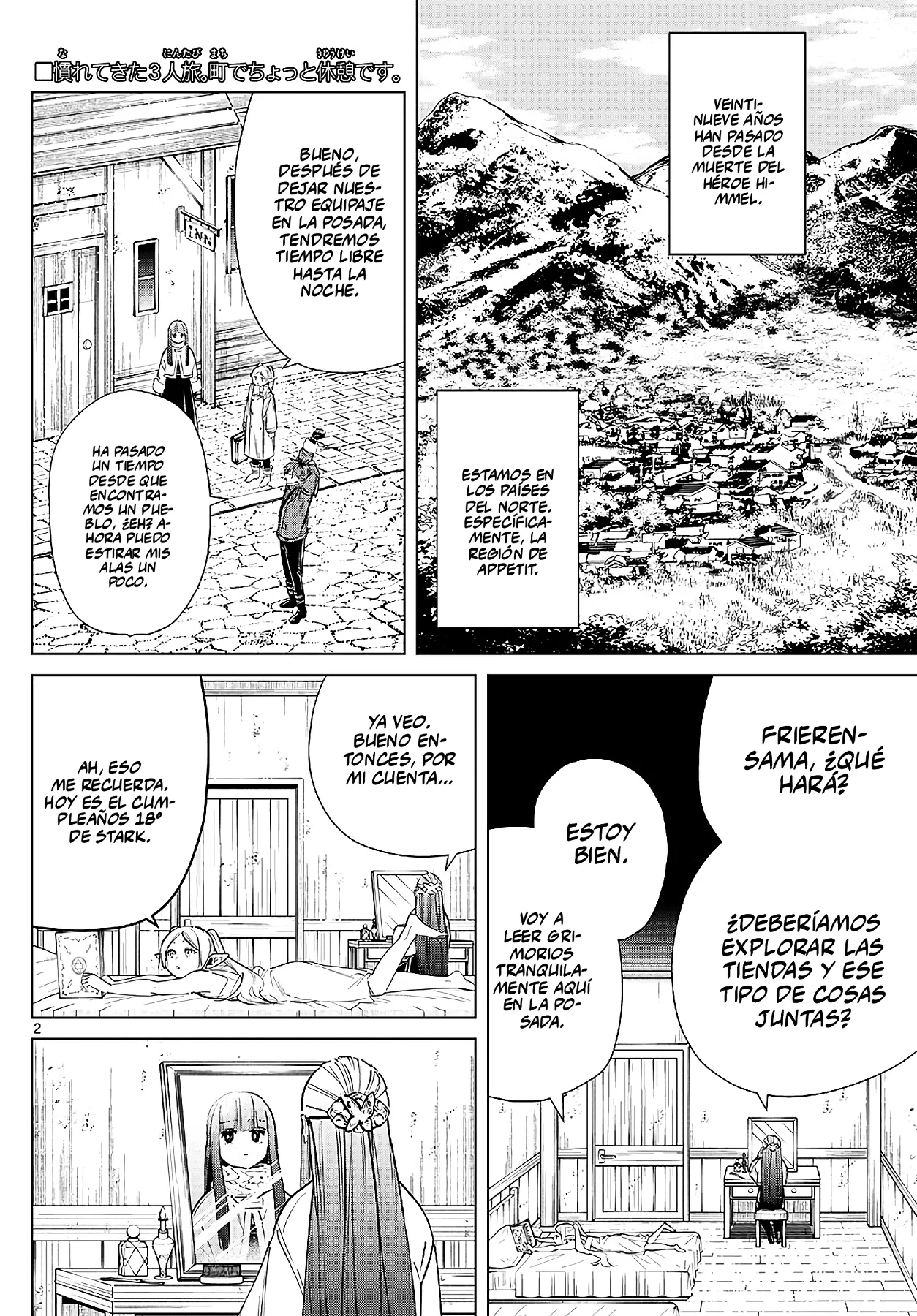 Página 4 — Sousou no Frieren Capítulo 26