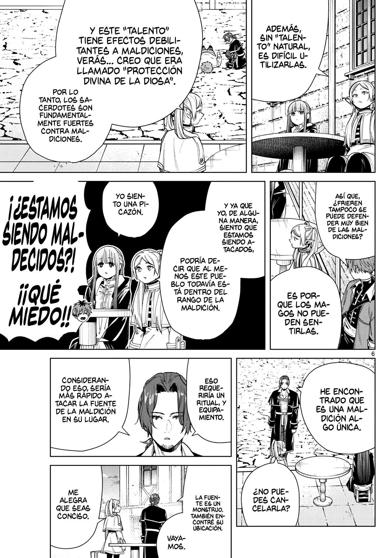 Página 8 — Sousou no Frieren Capítulo 31