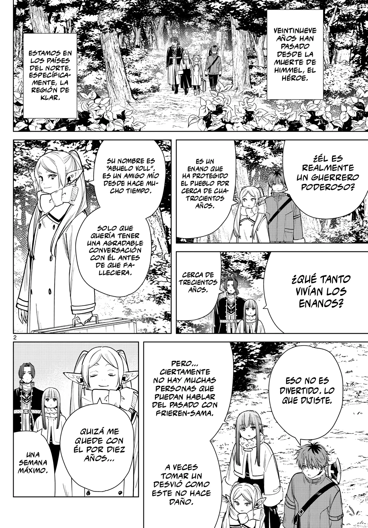 Página 4 — Sousou no Frieren Capítulo 33