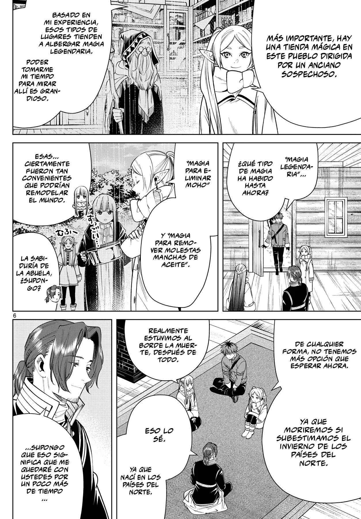 Página 8 — Sousou no Frieren Capítulo 35