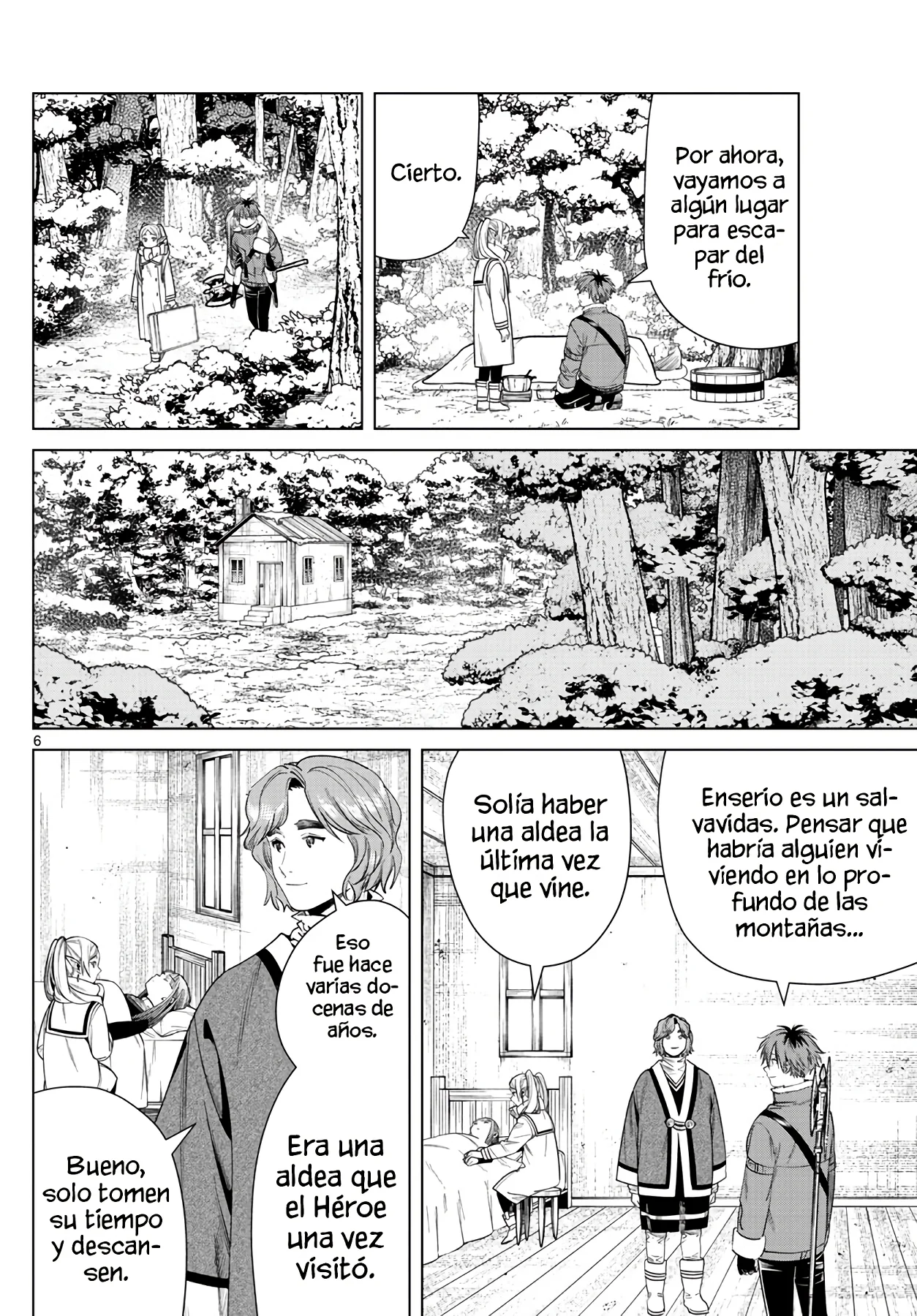 Página 8 — Sousou no Frieren Capítulo 36