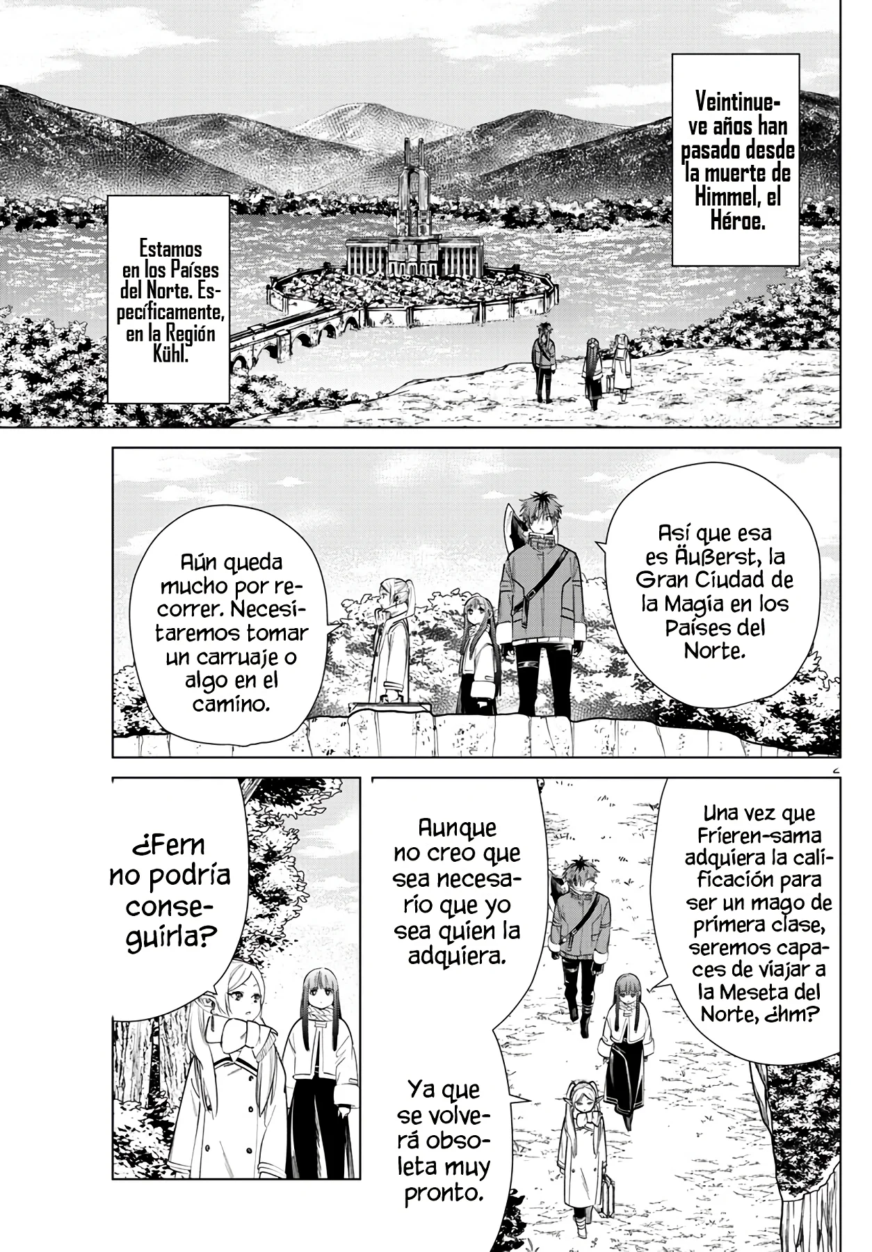 Página 4 — Sousou no Frieren Capítulo 37