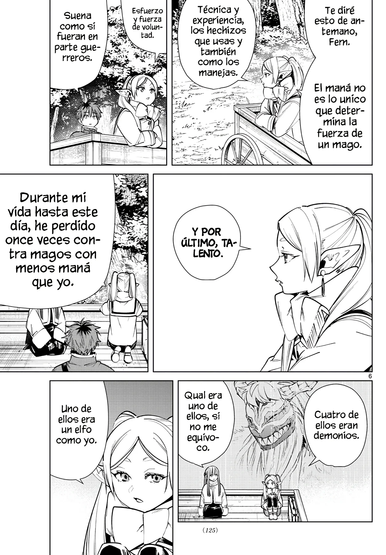 Página 8 — Sousou no Frieren Capítulo 37