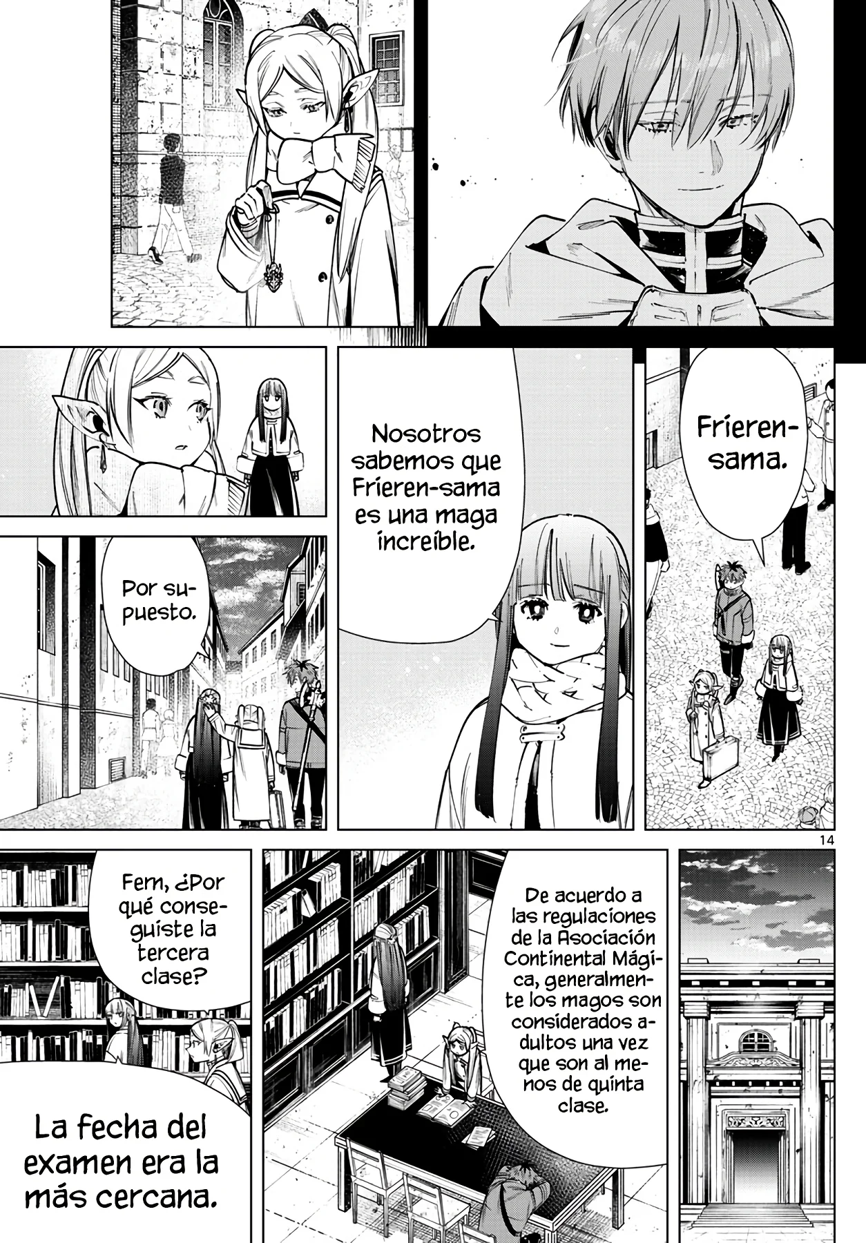 Página 16 — Sousou no Frieren Capítulo 37