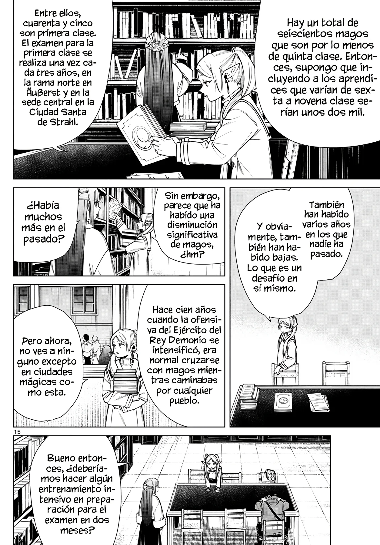 Página 17 — Sousou no Frieren Capítulo 37
