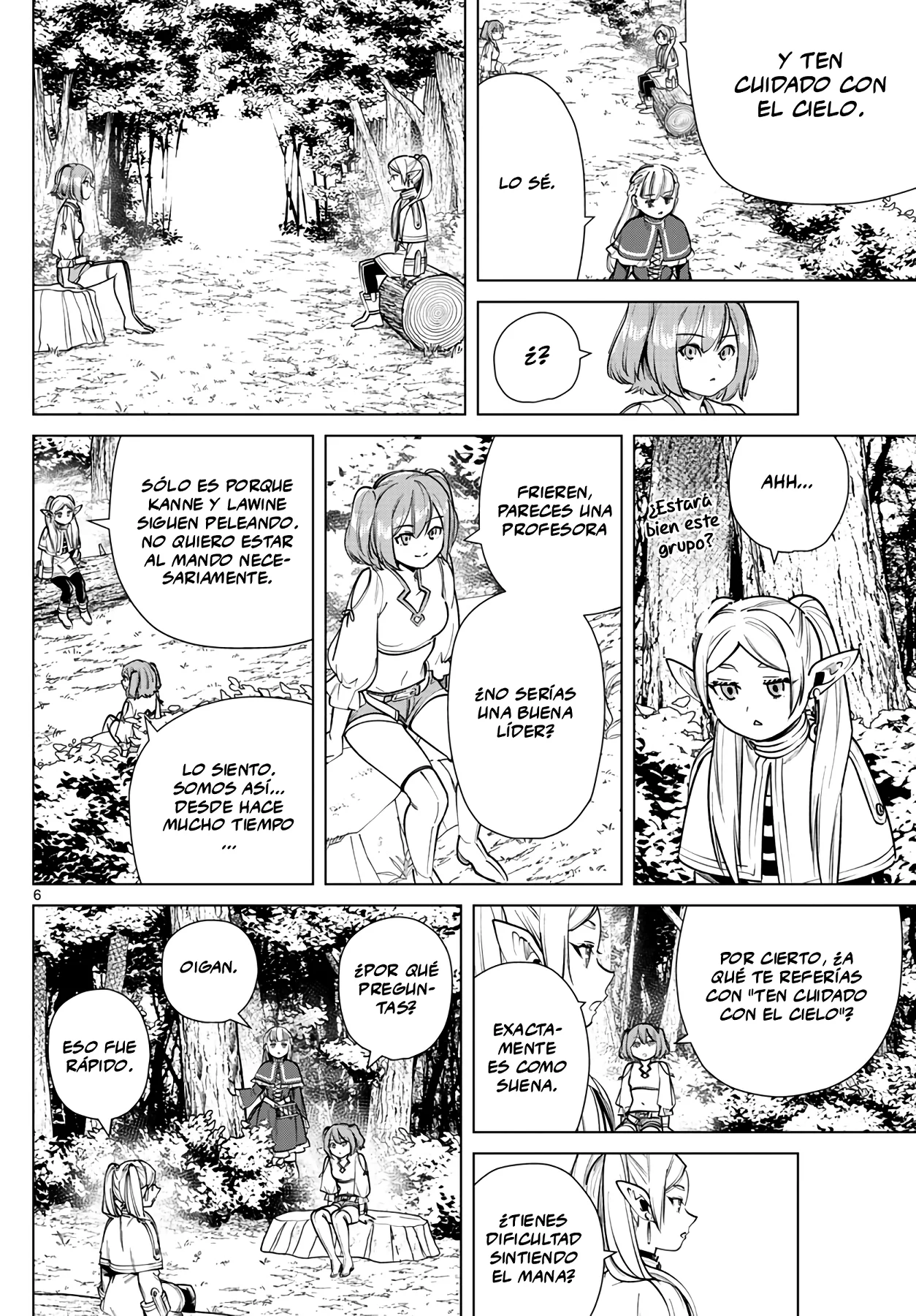 Página 8 — Sousou no Frieren Capítulo 38