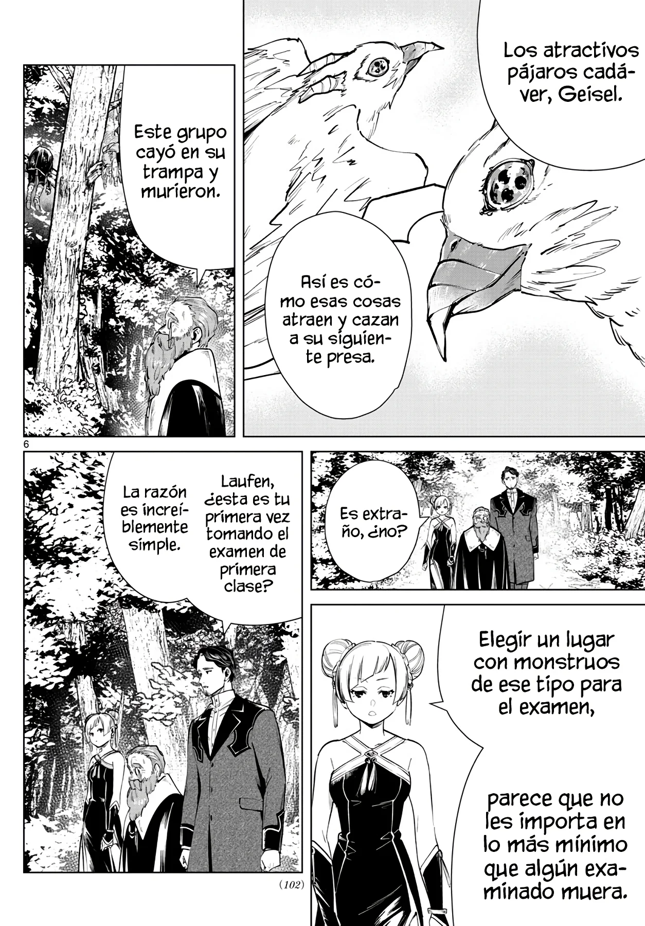Página 8 — Sousou no Frieren Capítulo 40