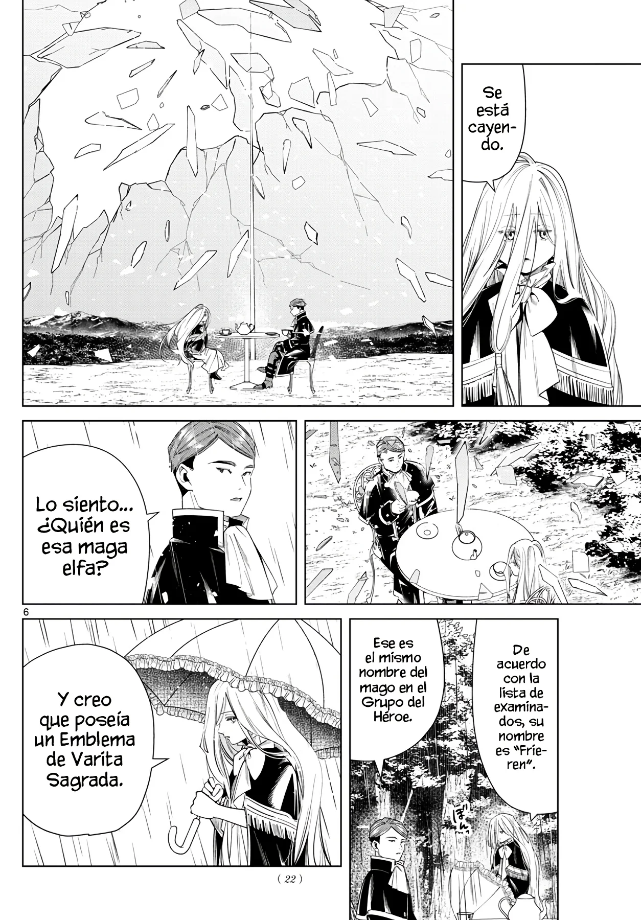 Página 8 — Sousou no Frieren Capítulo 45