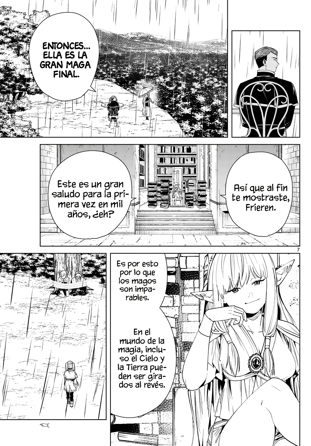 Página 9 — Sousou no Frieren Capítulo 45