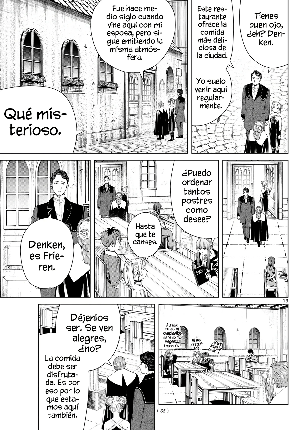 Página 16 — Sousou no Frieren Capítulo 46