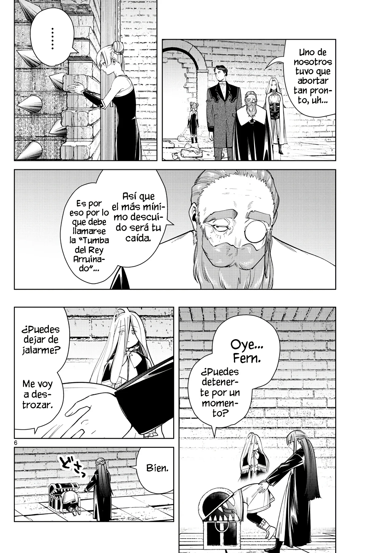 Página 8 — Sousou no Frieren Capítulo 49