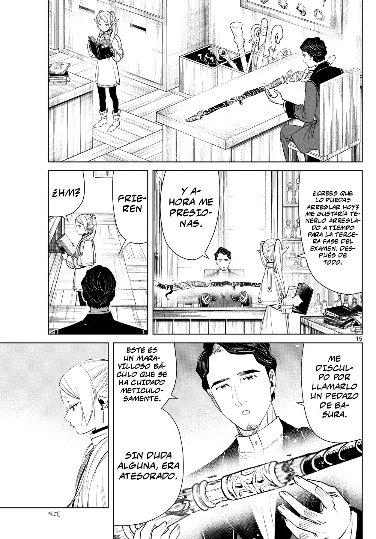 Página 17 — Sousou no Frieren Capítulo 56