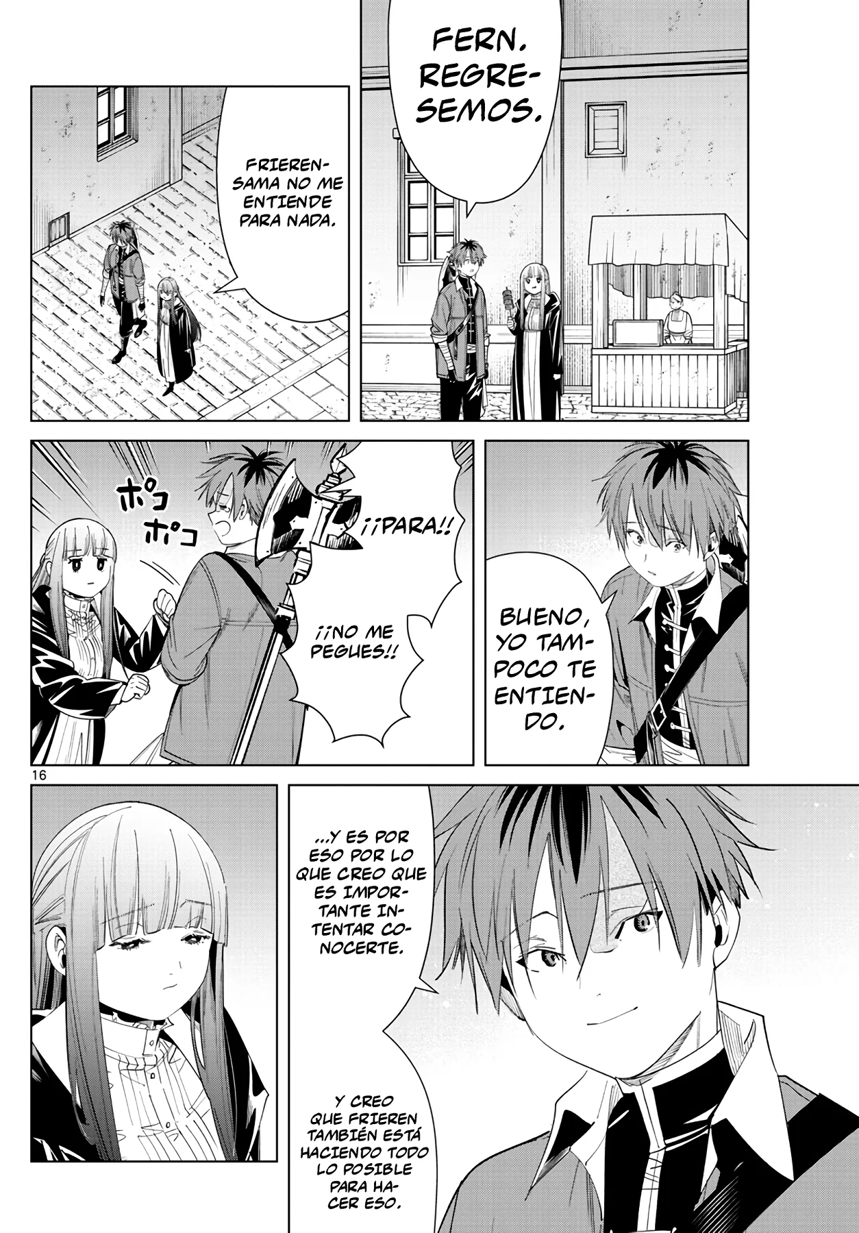 Página 18 — Sousou no Frieren Capítulo 56