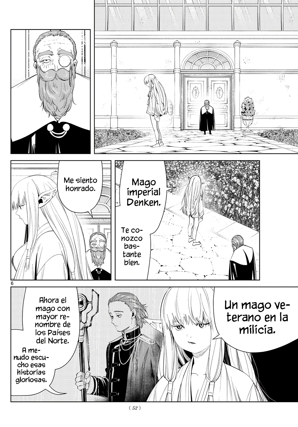 Página 8 — Sousou no Frieren Capítulo 58