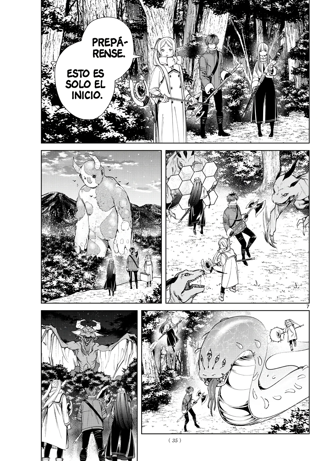 Página 9 — Sousou no Frieren Capítulo 68
