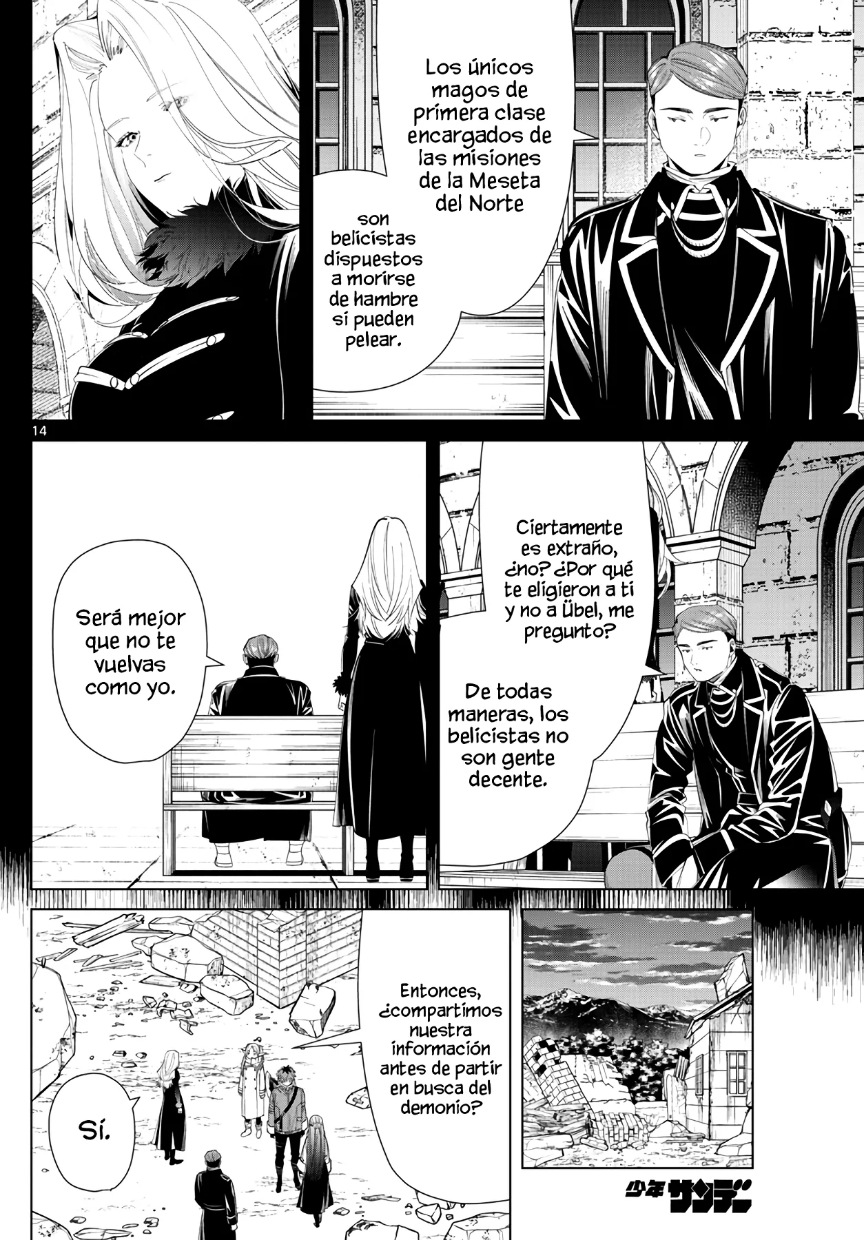 Página 16 — Sousou no Frieren Capítulo 72