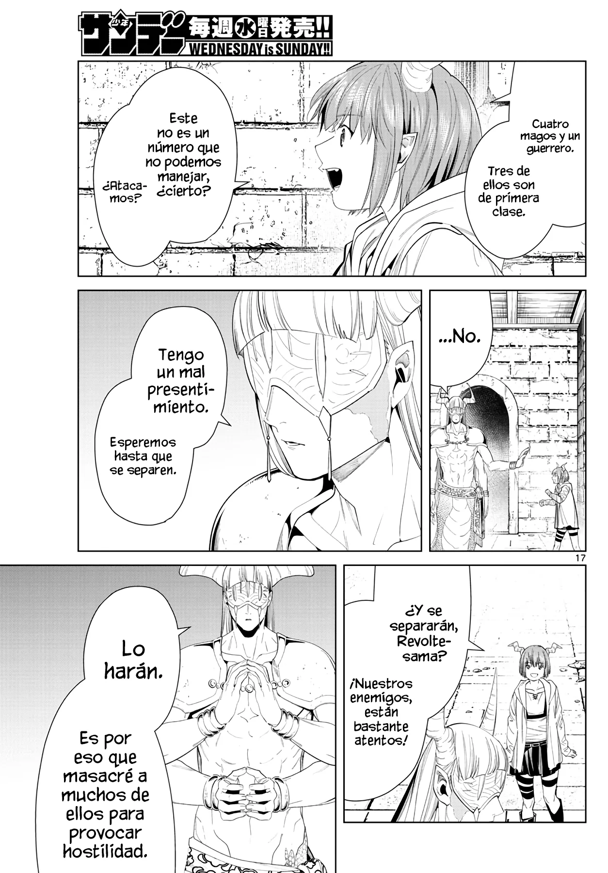 Página 19 — Sousou no Frieren Capítulo 72