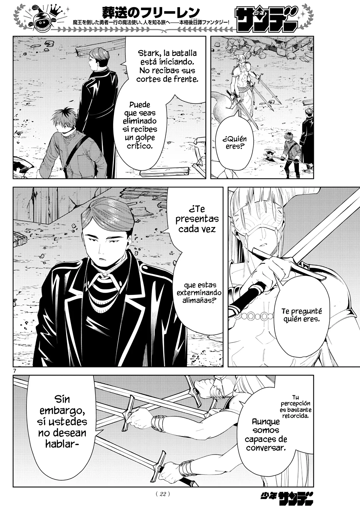 Página 8 — Sousou no Frieren Capítulo 74