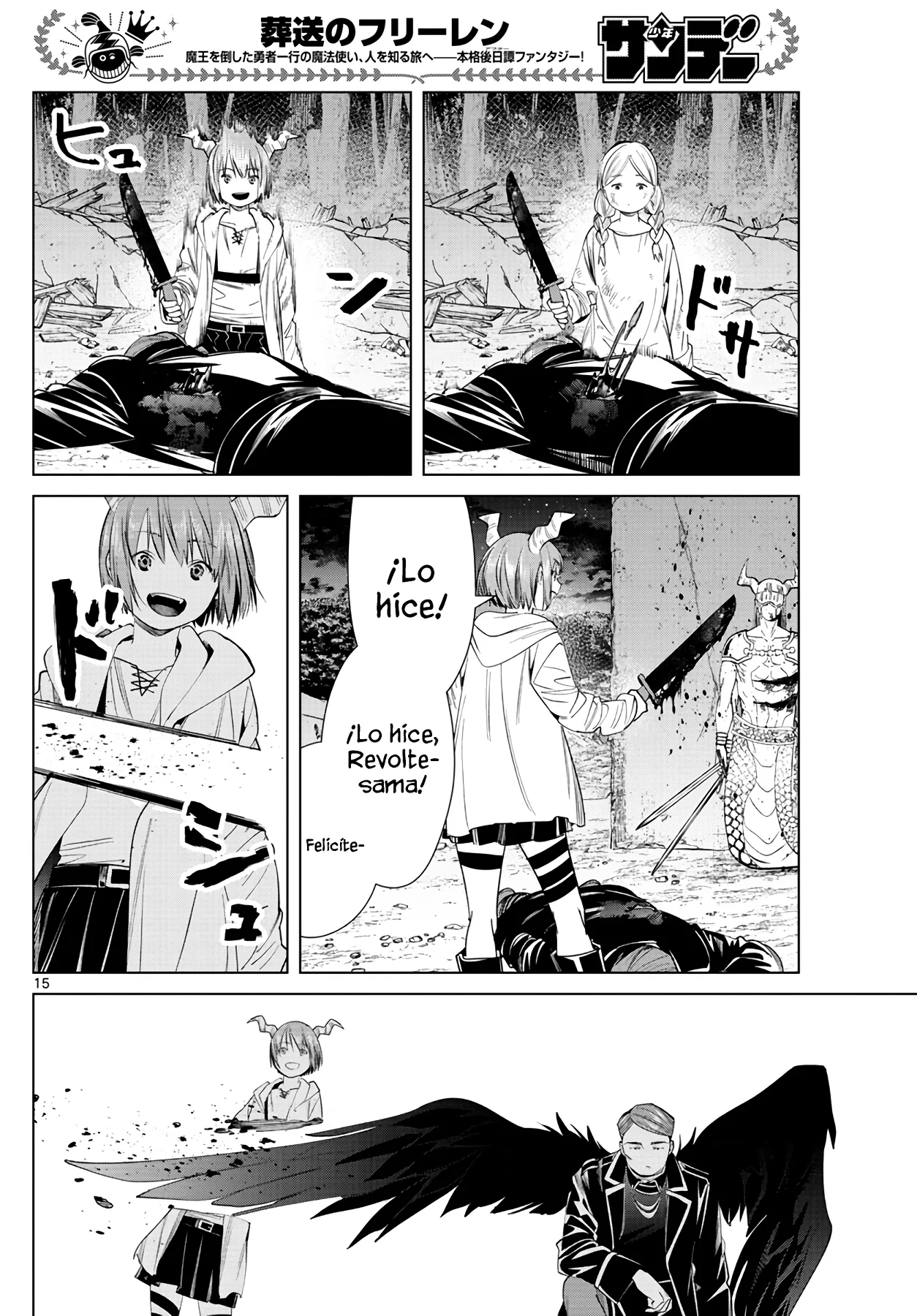 Página 16 — Sousou no Frieren Capítulo 74
