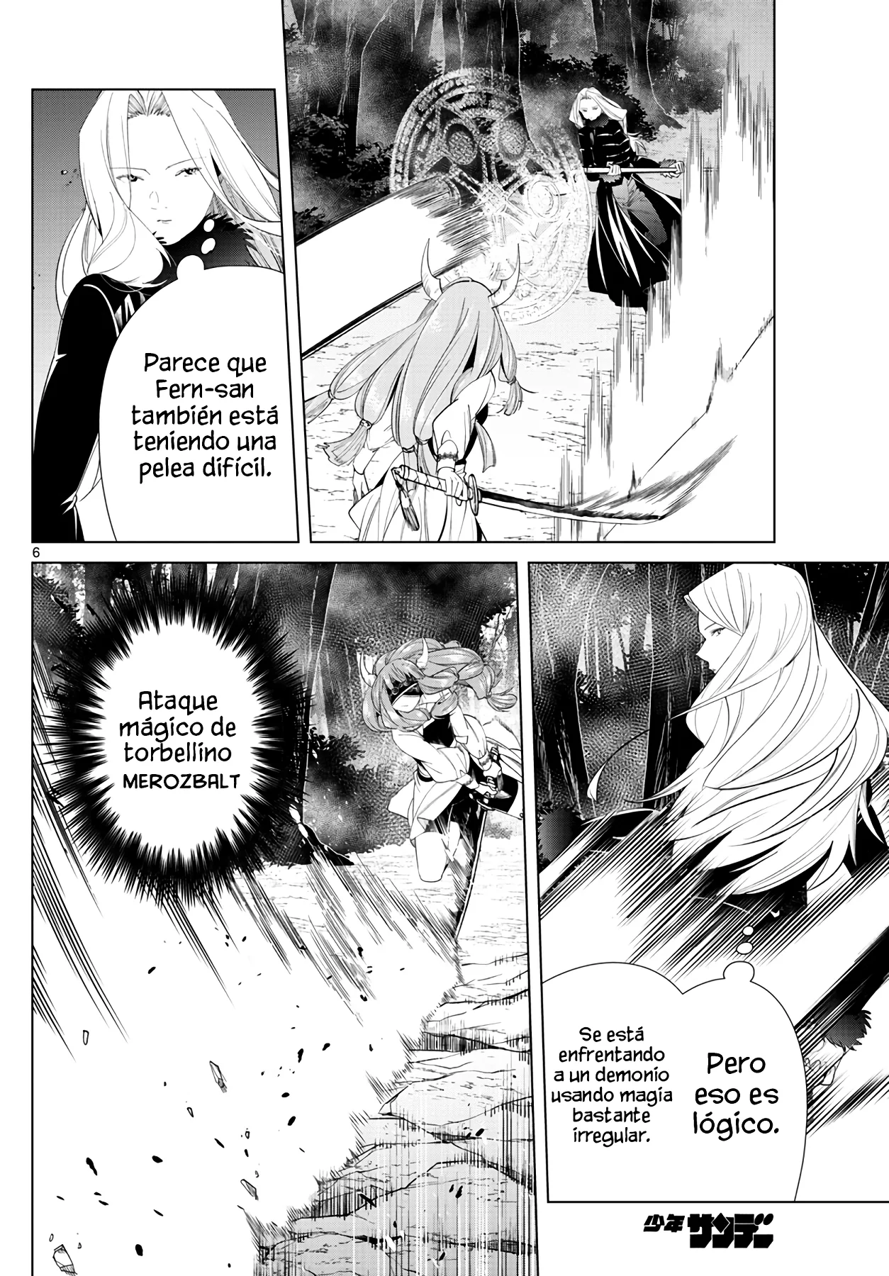 Página 8 — Sousou no Frieren Capítulo 75