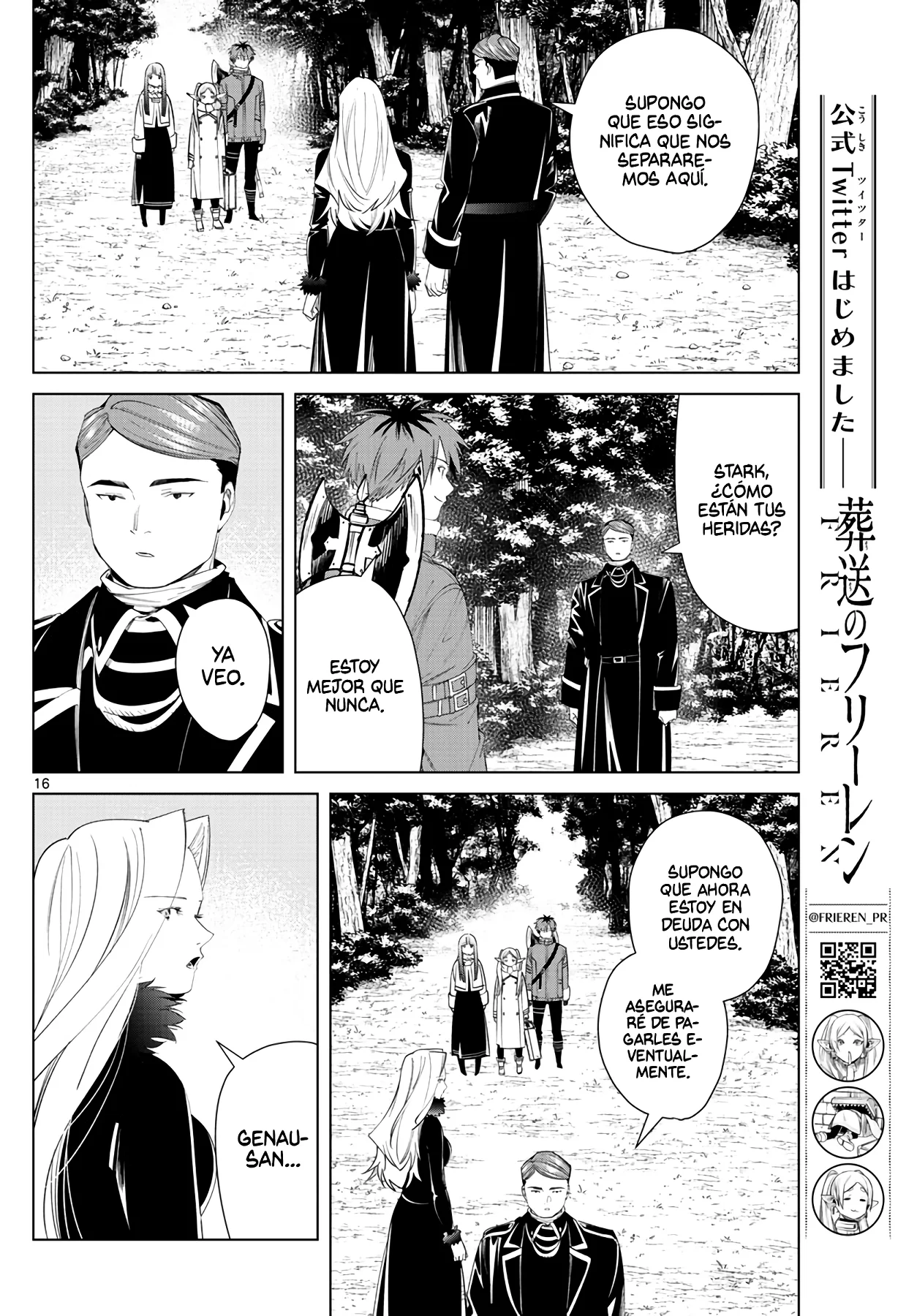 Página 18 — Sousou no Frieren Capítulo 76