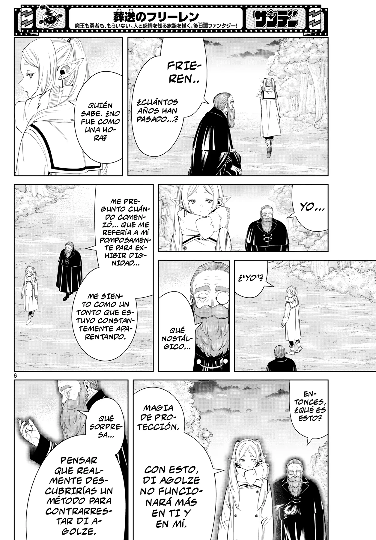Página 8 — Sousou no Frieren Capítulo 98