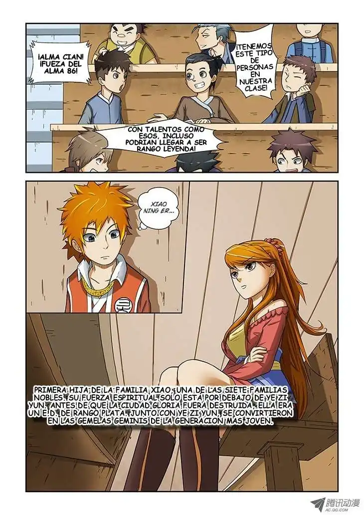 Página 3 — Tales of Demons and Gods Capítulo 4